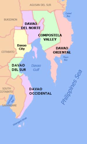 List of Provinces in Region 11, Philippines, Maps and Steet Views .